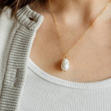 Mira Baroque Pearl Necklace