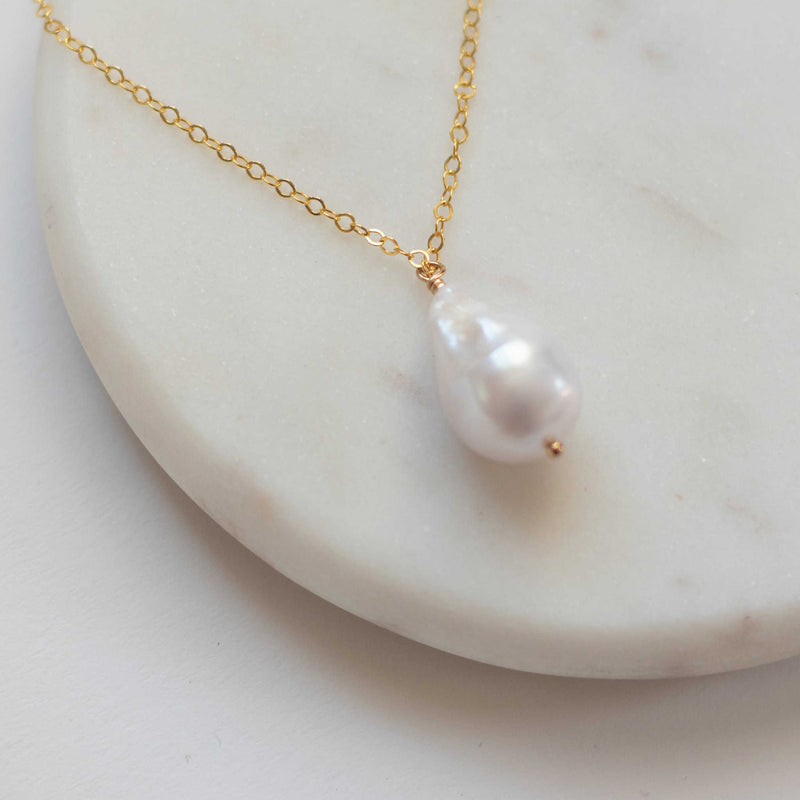 Mira Baroque Pearl Necklace