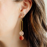 Rose Kara Earrings