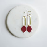 Red Lyn Earrings