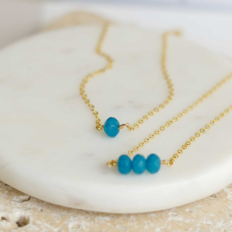 Blue Emma Necklace