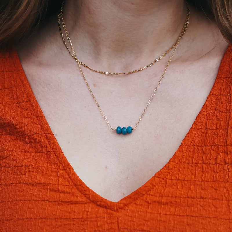 Blue Emma Necklace