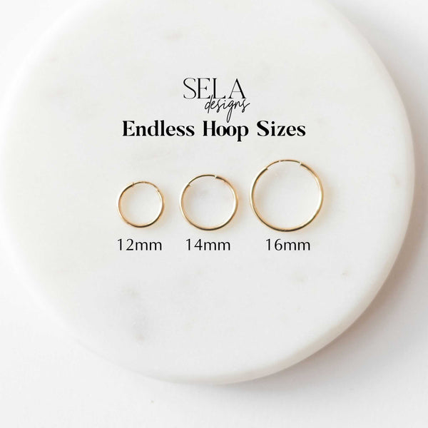 Endless Hoops Earrings