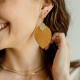 Honey Mustard Cora Earrings