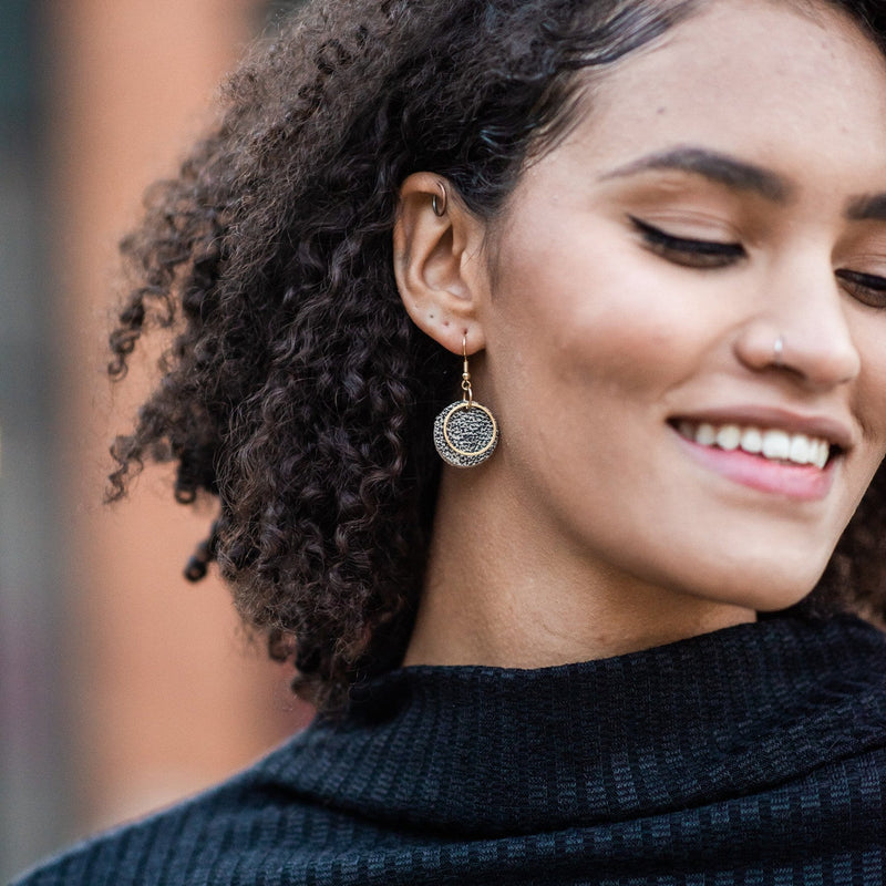 sela designs leather earrings jewelry that changes the world charity end human trafficking