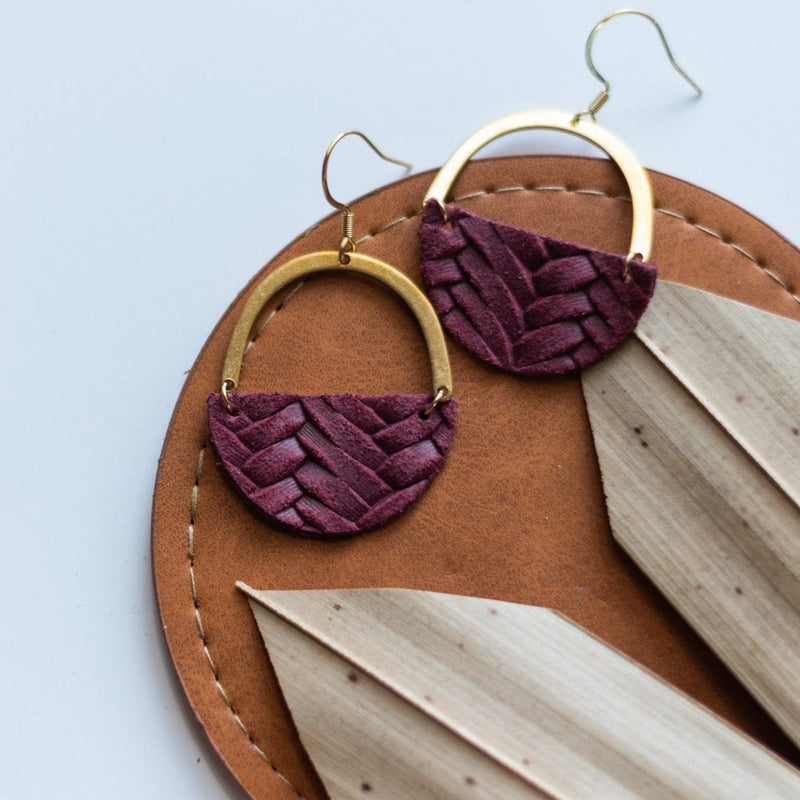 Cranberry Jo Earrings